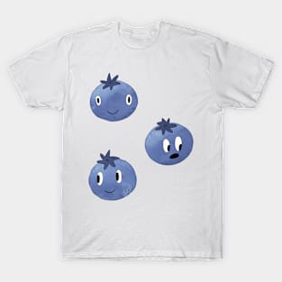 Cute Blueberry friends T-Shirt